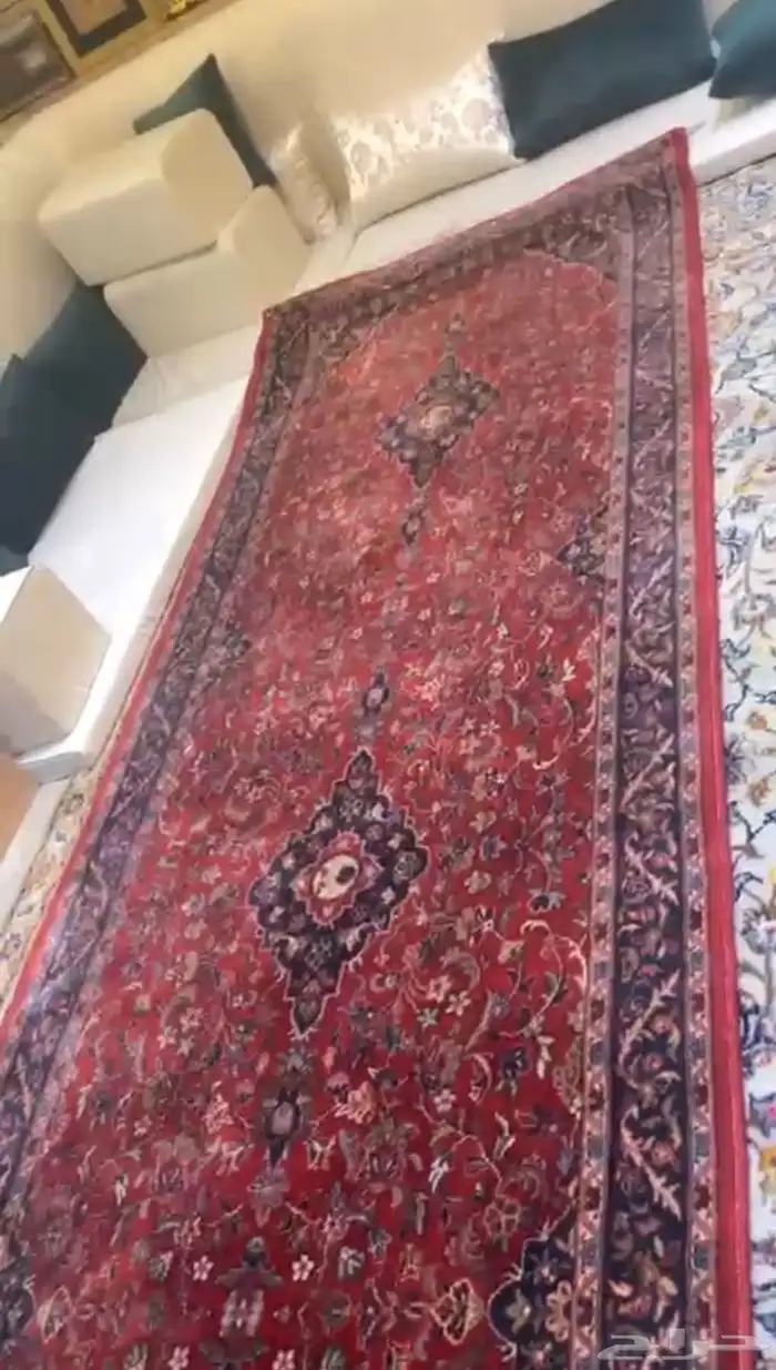 سجاد الحرمين اصلي نادر من عدة عصور carpet from Holy Mosque 9