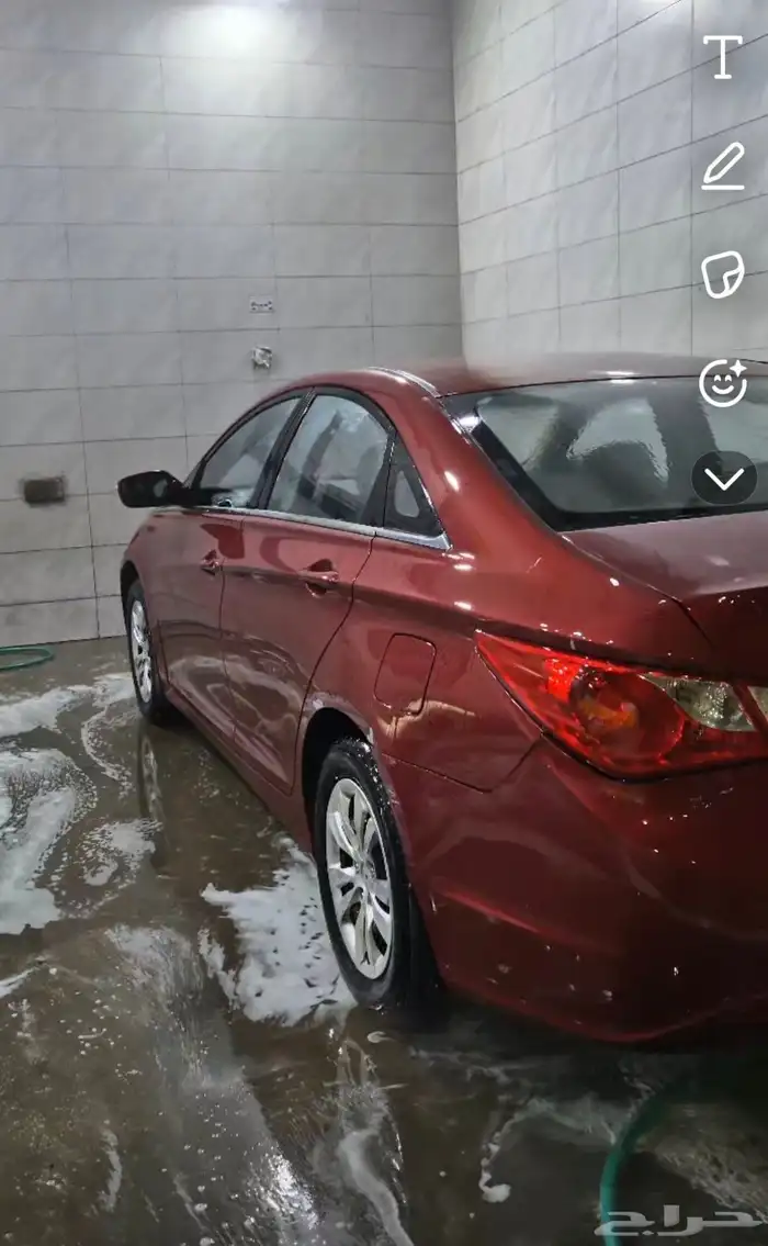 سوناتا 2011 اللون احمر .(سبب البيع مغترب) 0