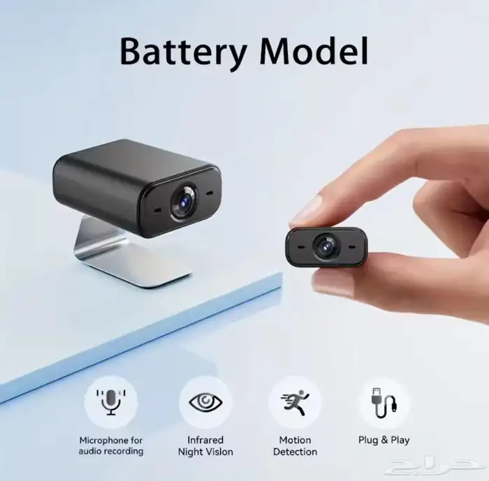 كاميرا مراقبة الخدم والاطفال مع تطبيق خاص 1