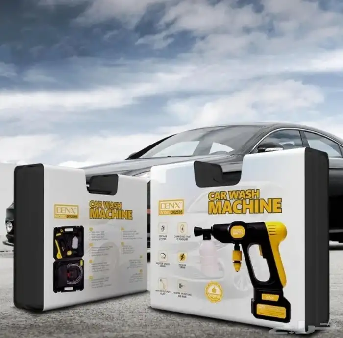 مضخة غسيل السيارات لاسلكي بقوة تصل ل 30بار 1