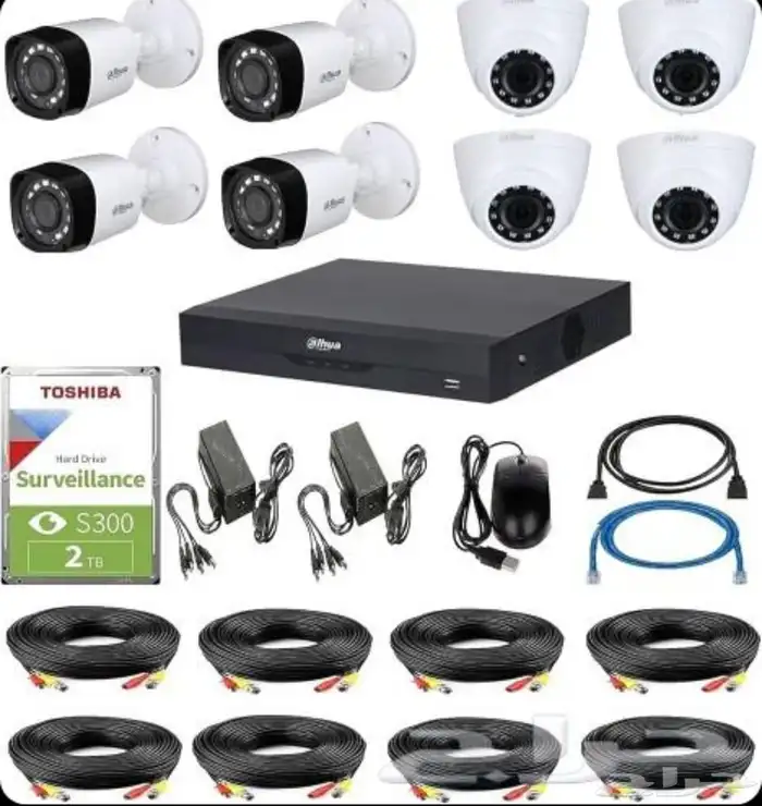 تركيب كاميرات وشبكات كمبيوتر صيانة جميع انواع الكاميرات 1