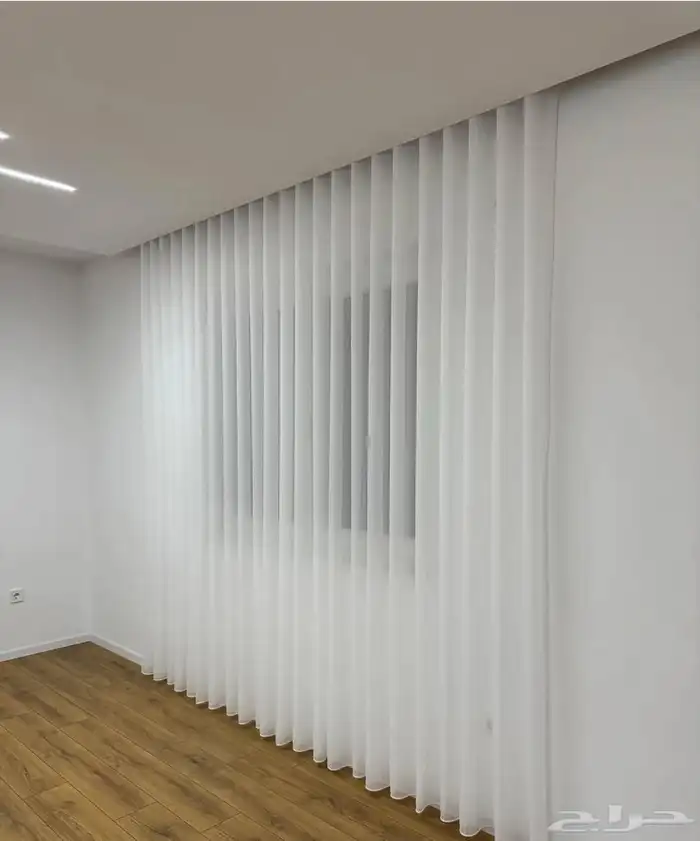 ستائر ويفي ستاير ستاره ستائر كهرباء بلاك اوت لينن تفصيل 3