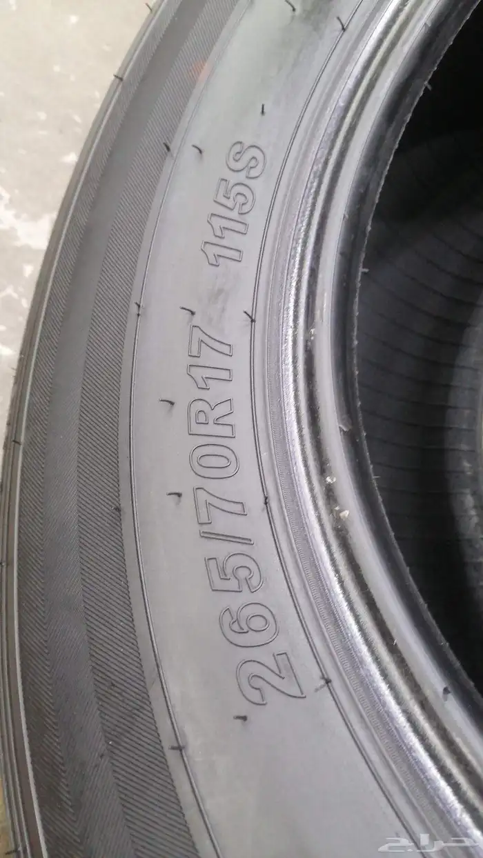 كفرات جمس265 70 17كفرات مره نظيف 6