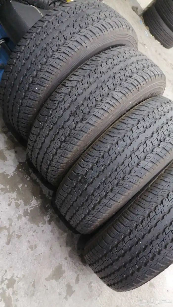 كفرات جمس265 70 17كفرات مره نظيف 0