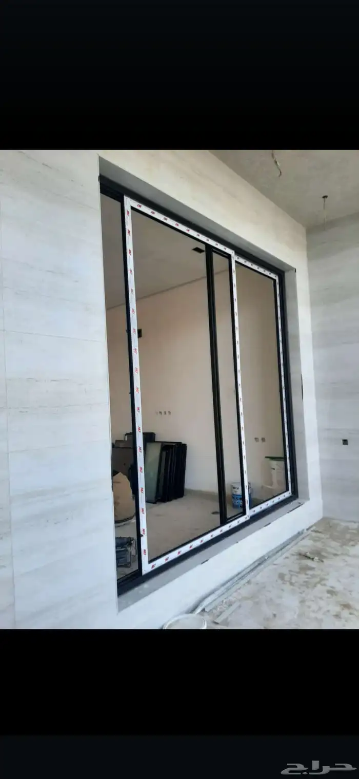 تركيب زجاج سكريت جازان 4