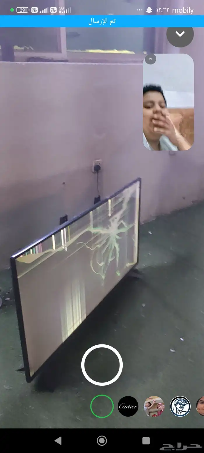 شاشات للبيع وحده 55 بوصه نوع توشيبا الثانيه 49 بوصه ال جي 3