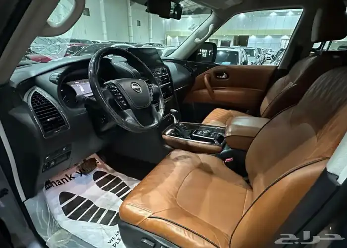 نيسان باترول بلاتينيوم موديل 2022 فل كامل نضيف جدا 5