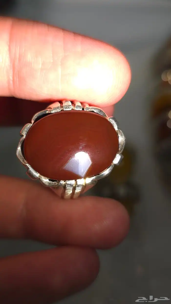 عقيق يماني وصياغة فضه البحرين 2