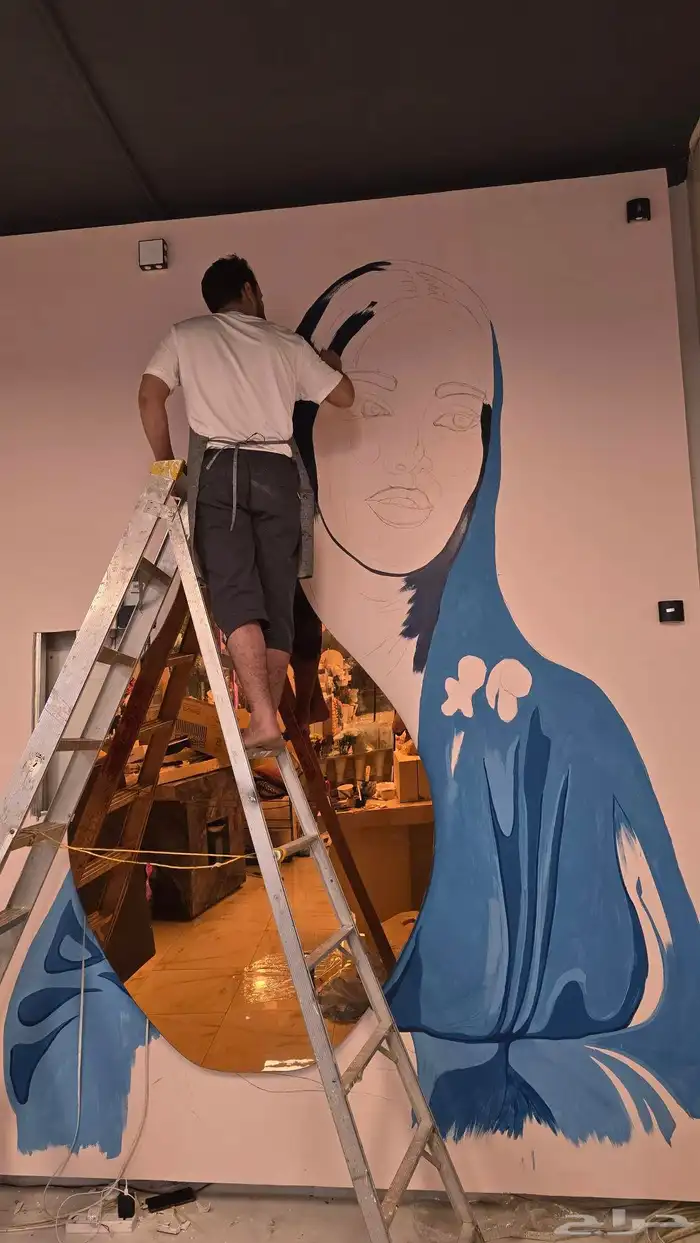 رسم على الجدران مدارس روضات أطفال استراحات شاليهات كافيهات 3