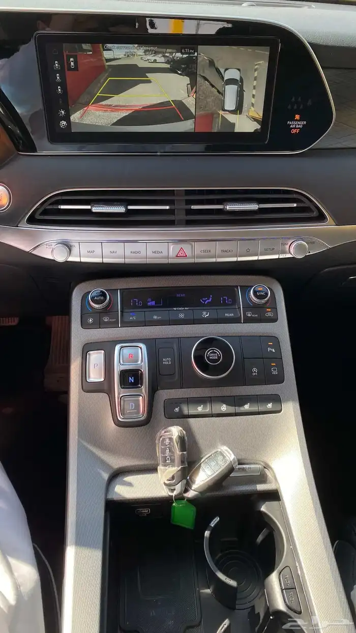 هونداي باليسيد 2021 ديزل بصمه شاشه رادار 11