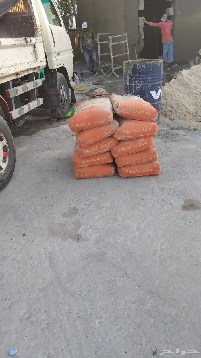 بطحاء اسمنت طوب عتب دفنيات طرطشا ترلات بطحاء رياض بطحاء اسمن 1