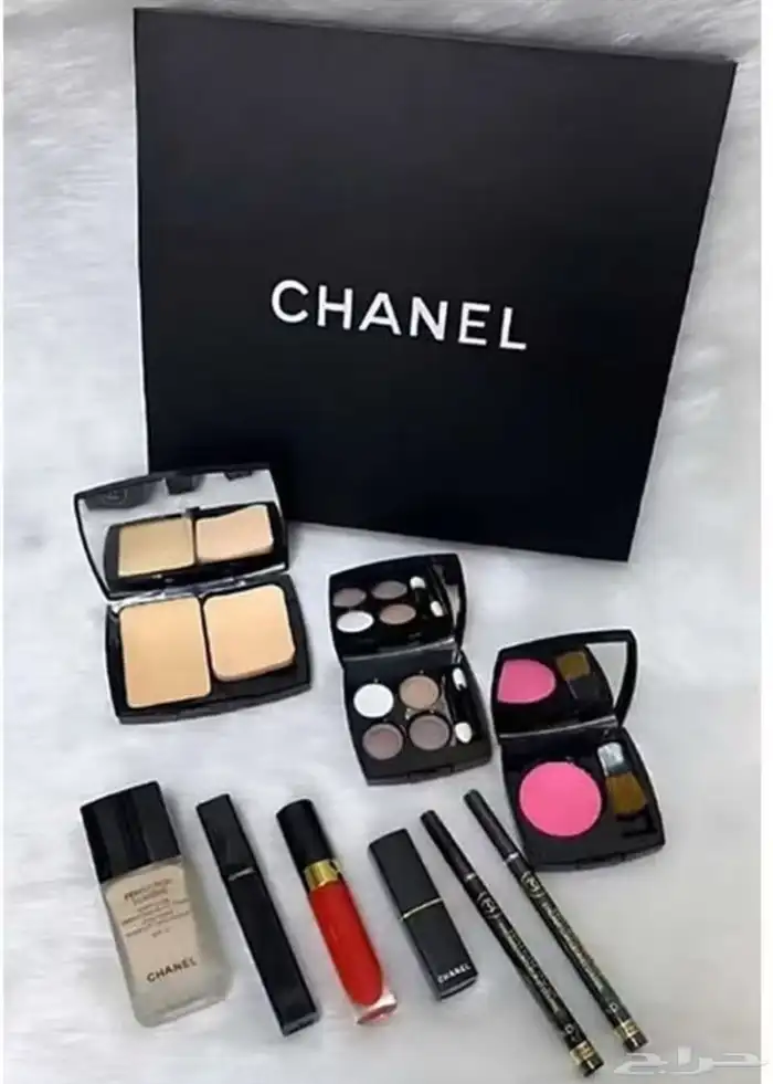 طقم مكياج شانيل مجموعة تجميل ماركة منتجات جديد درجة اولى9قط 2