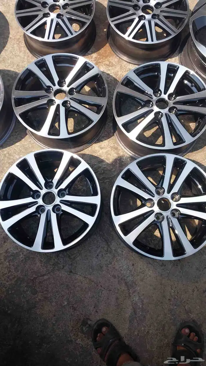 جنوط كروم كامري مقاس 15 ومقاس 16 0