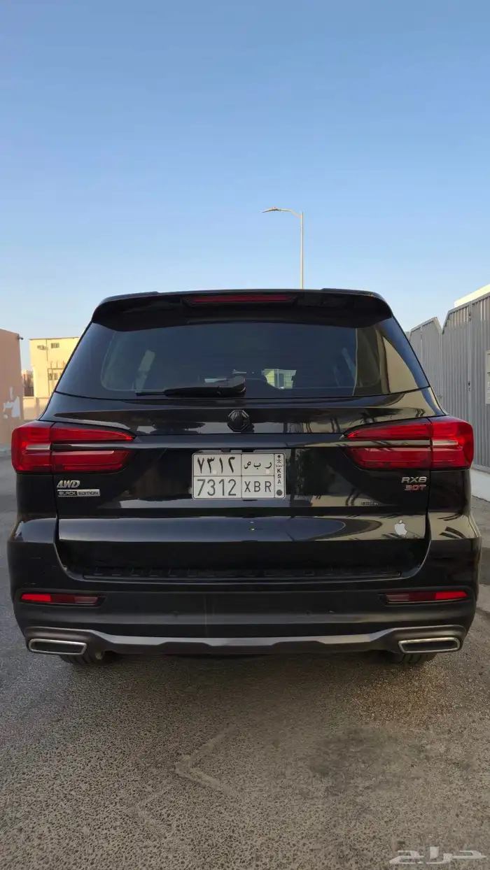 للبيع جيب MG RX8 بلاك اديشن نسخة 4