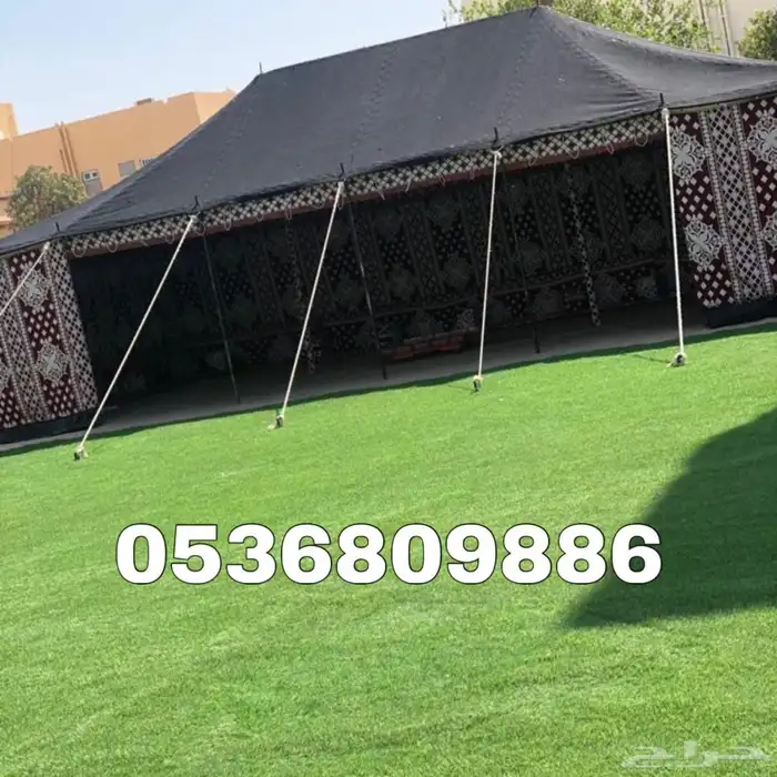 بيوت شعر - بيت شعر اسود تركي خياطة يدوية - خيام شعر 23