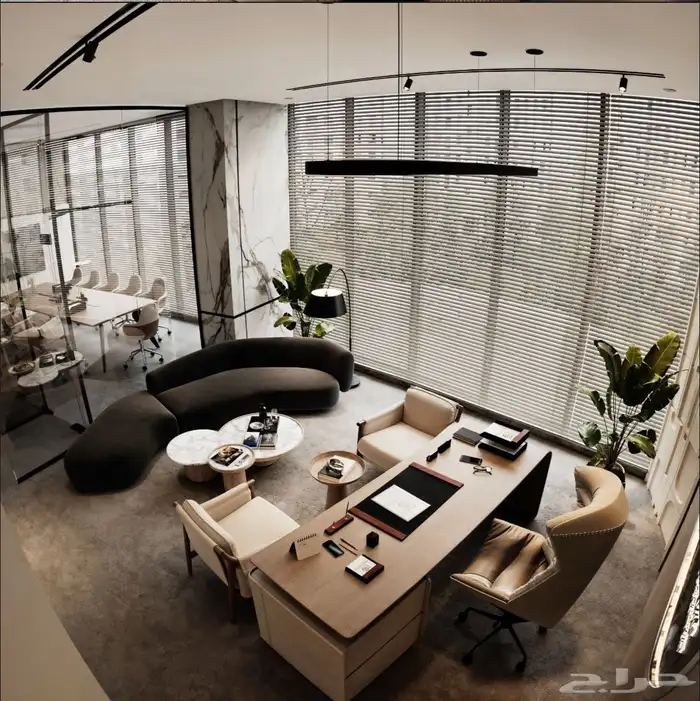 تصميم وتنفيذ اثاث مكتبي احترافي 3