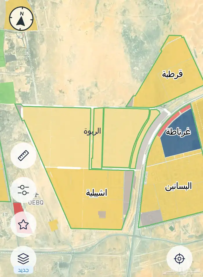 للبيع ارض مميزه في بقيق حي الربوة 0