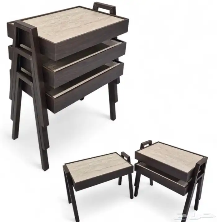 طاولات خدمة تركي مدرج 3 حبات 1