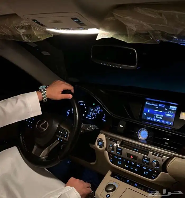 لكزس es 350 2013 لوايح دبي محول2017 2
