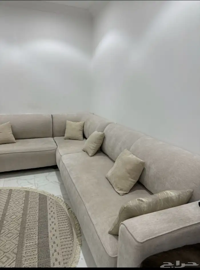 كنب L   طاولة شاشه للبيع الخفجي 3