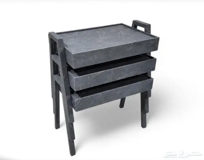 طاولات خدمة تركي مدرج 3 حبات 7