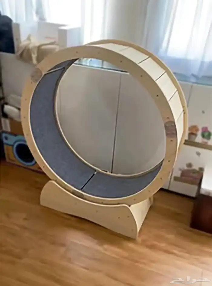 دولاب دوار للقطط مركب جاهز 0