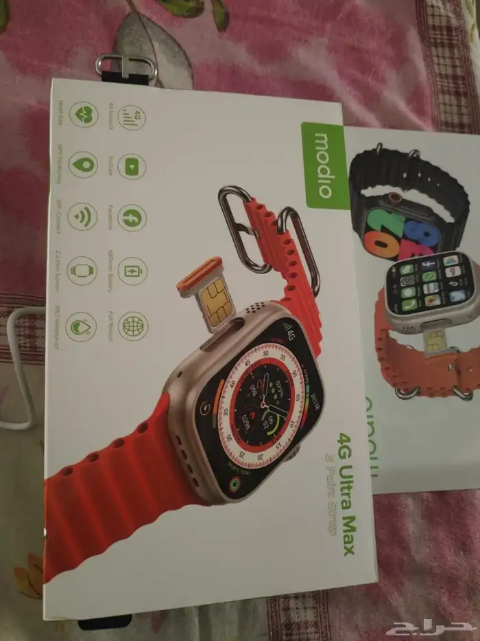 ساعه اكترونيه شبيه ساعه أبل 0