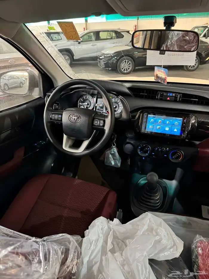 تويوتا هايلكس غمارة بنزين بدون دبل سعودي 2025 5