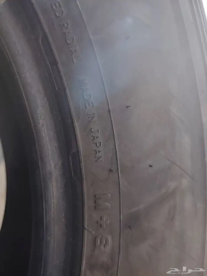 كفرات دنلوب وكاله لبنه المقاس 245 75 17 نضيف تاريخ 2023 5