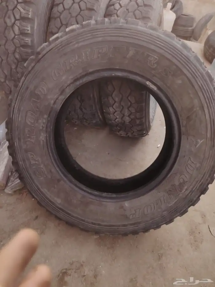 كفرات دنلوب وكاله لبنه المقاس 245 75 17 نضيف تاريخ 2023 1