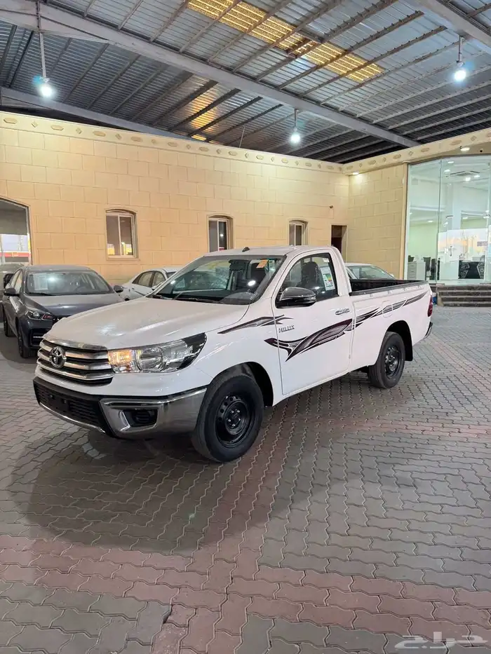 تويوتا هايلكس غمارة بنزين بدون دبل سعودي 2025 0