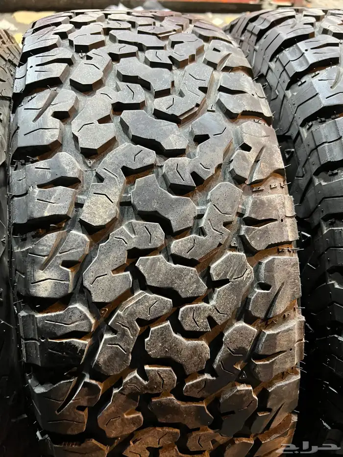 جنوط برايد 6 مسمار مع كفرات نص حجري ودواي مقاس 17 3