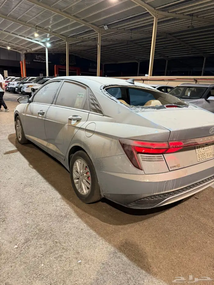 اكسنت 2024 ماشيه 64 بها حادث 7