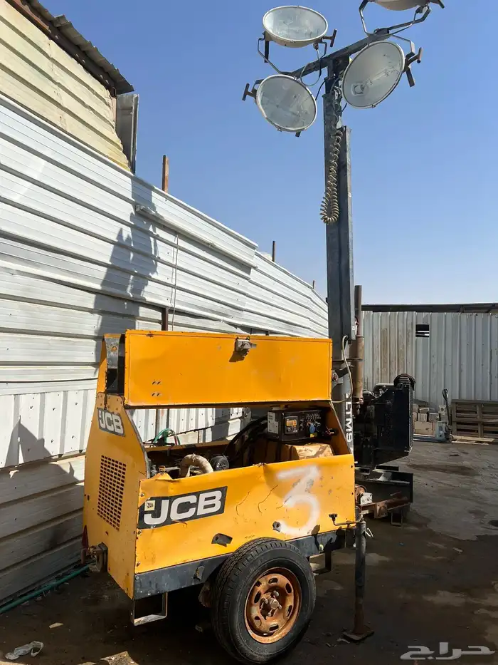 مولد كهرباء مع تاور لايت ينمار 7