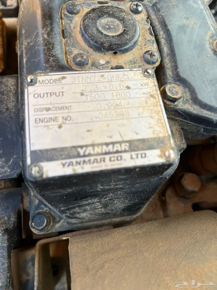 مولد كهرباء مع تاور لايت ينمار 8