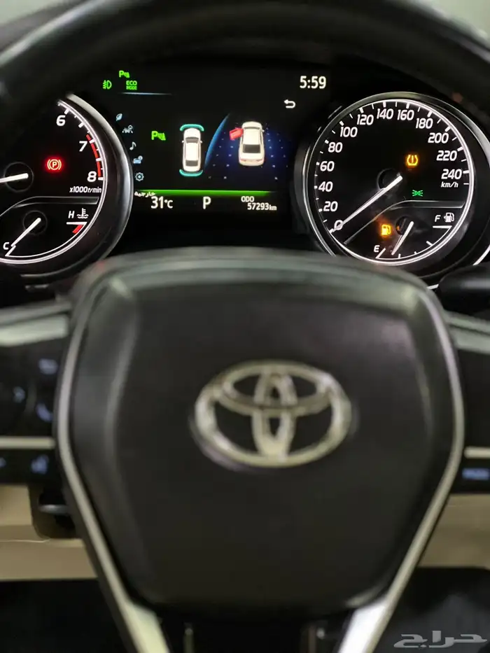 كامري قراندي V6 فل ماشي قليل محركات وبدي وكاله 10