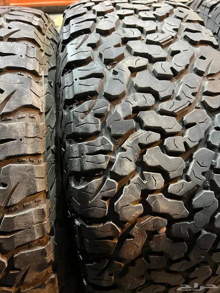 جنوط برايد 6 مسمار مع كفرات نص حجري ودواي مقاس 17 13