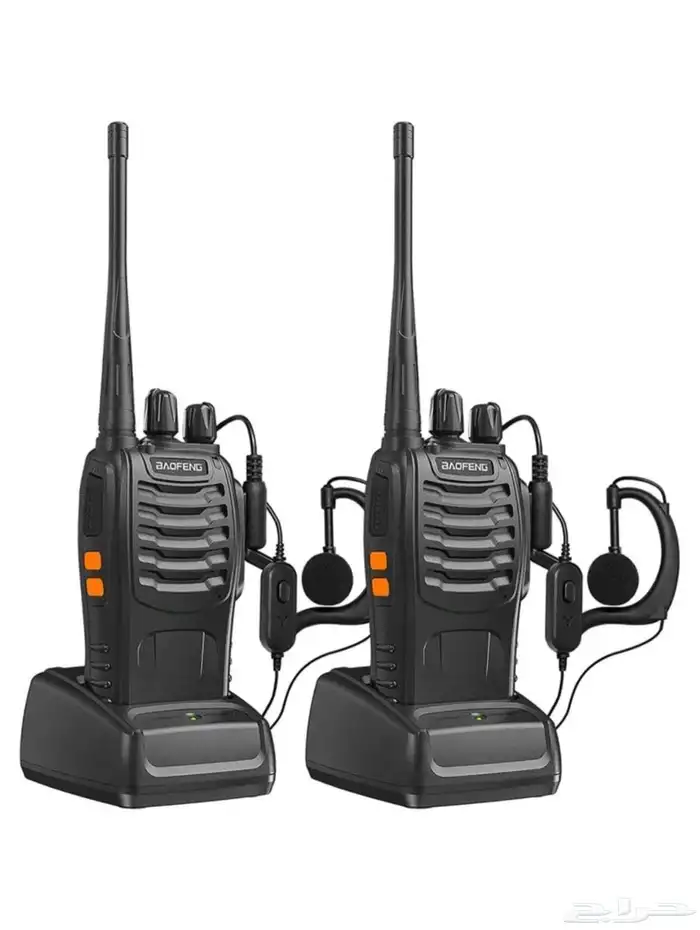 جهاز اتصال محمول لاسلكي ووكي توكي باوفينق (888)s 0