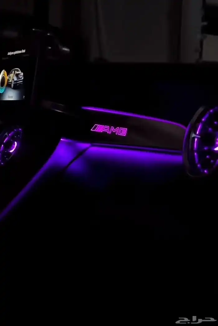 اضاءة الطبلون Amg C200 1
