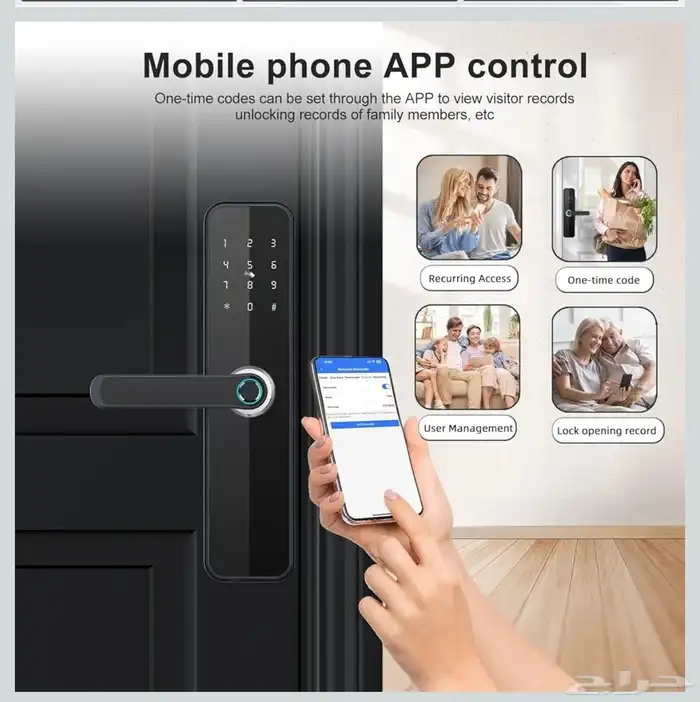 قفل باب ذكي 2