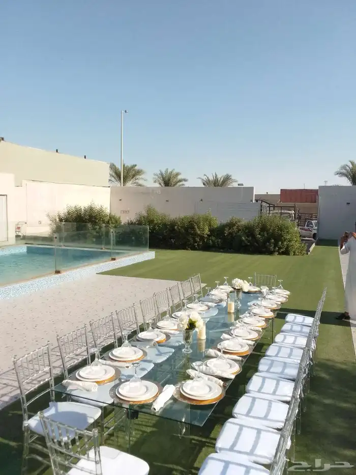 تاجير لوازم حفلات المناسبات تاجر عقود لمبات تاجر جلسات شعبيه 7