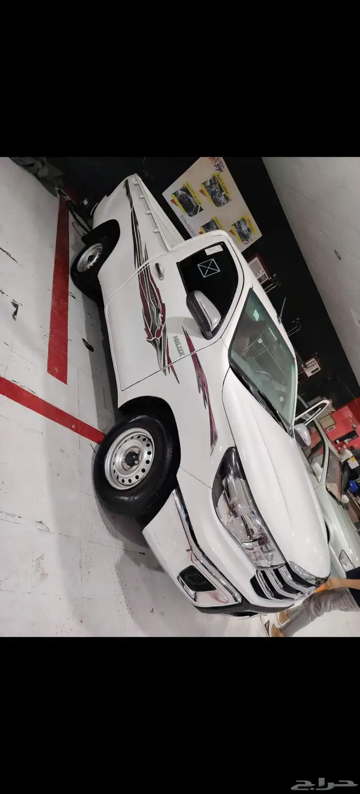 هايلكس 2018 خط24 المالك الثاني ممشى 187 قير مكينه بلد 2