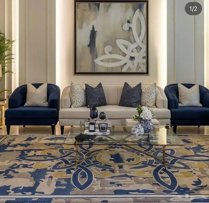 الكنبت تفاصيل على حسب موديل تنجيد ستائر ويفي اقل سعر من مصنع 5