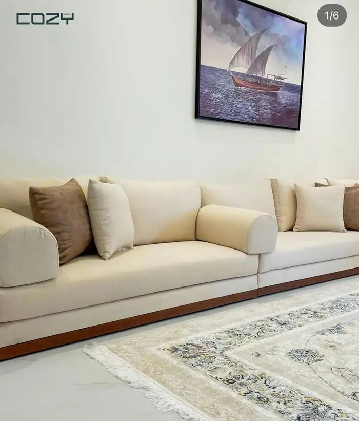 الكنبت تفاصيل على حسب موديل تنجيد ستائر ويفي اقل سعر من مصنع 1