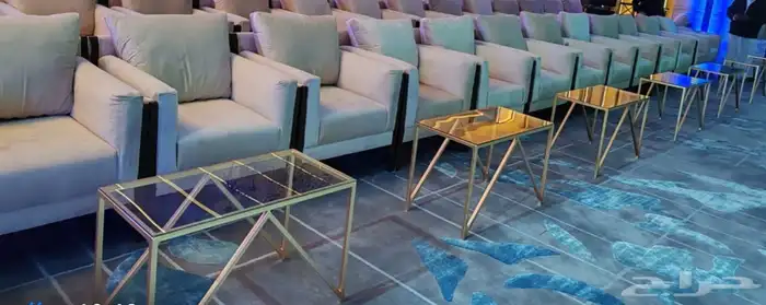 تجهيز وتنسيق حفلات مناسبات زفاف تأجير كراسي طاولات كوش مخيما 43