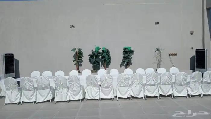 تأجير كراسي وطاولات بأنواعها وقهوجي مع أغراضه 2