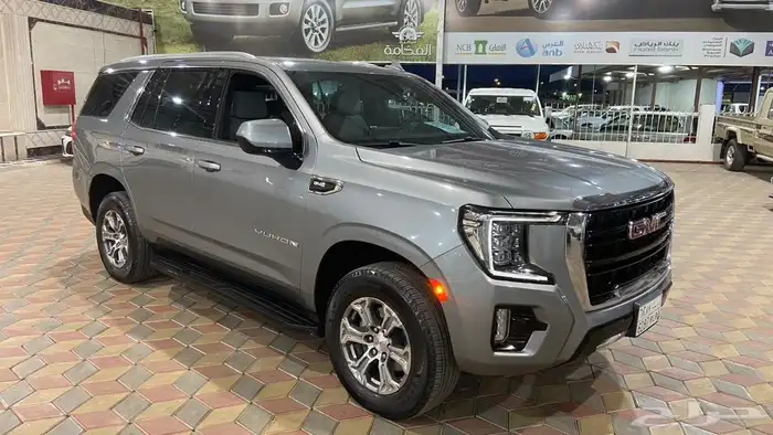 يوكن 2023 قصير دبل ثلاجه وارد الجميح بحالة الوكالة 1