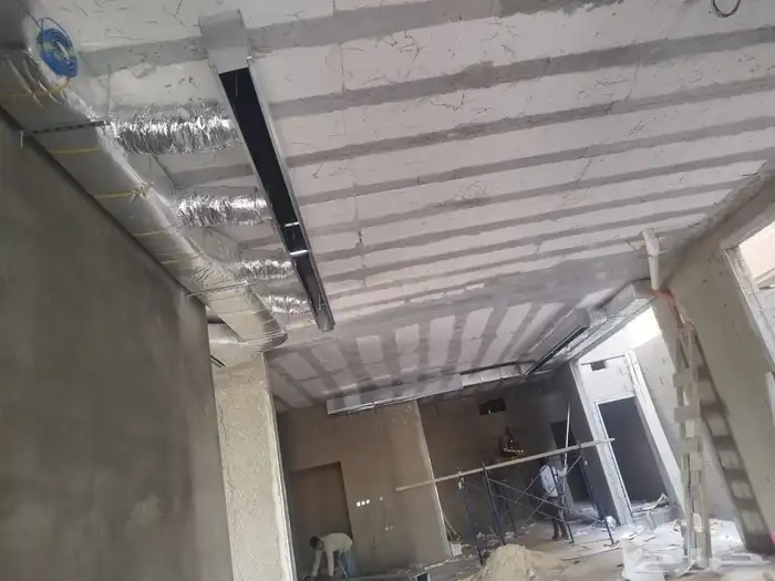 دكت تكييف مركزي مخفي صحراوي شفط هود وتركيب 18