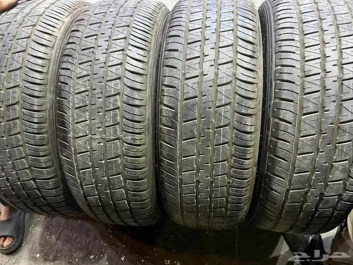 كفرات دلوب ياباني مقاس 265.55.20 بزرعه تاريخ 2023 6