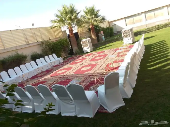 قهوجين وصبابين تعجير كراسي طاولات تنسيق حفلات كوشه عقد قران 4